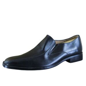 Bristol Men Montague Handcrafted Loafer Black Leather 45 Medium Gently Used 2025